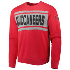Tampa Bay Buccaneers '47 Bypass Tribeca Pullover Sweatshirt Heathered Red | 47 brand
