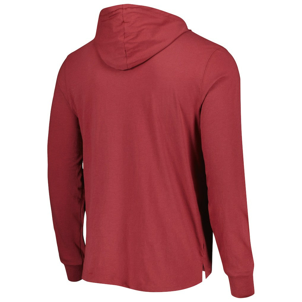 Arizona Cardinals '47 Field Franklin Hooded Long Sleeve T-Shirt Cardinal | 47 brand