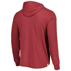 Arizona Cardinals '47 Field Franklin Hooded Long Sleeve T-Shirt Cardinal | 47 brand
