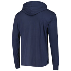 Tennessee Titans '47 Field Franklin Hooded Long Sleeve T-Shirt Navy | 47 brand