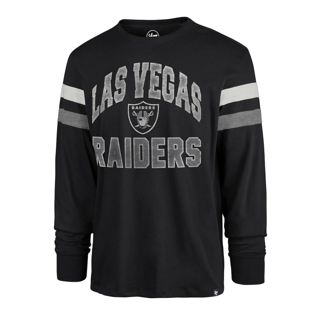 Las Vegas Raiders '47 Irving Long Sleeve T-Shirt Black | 47 brand