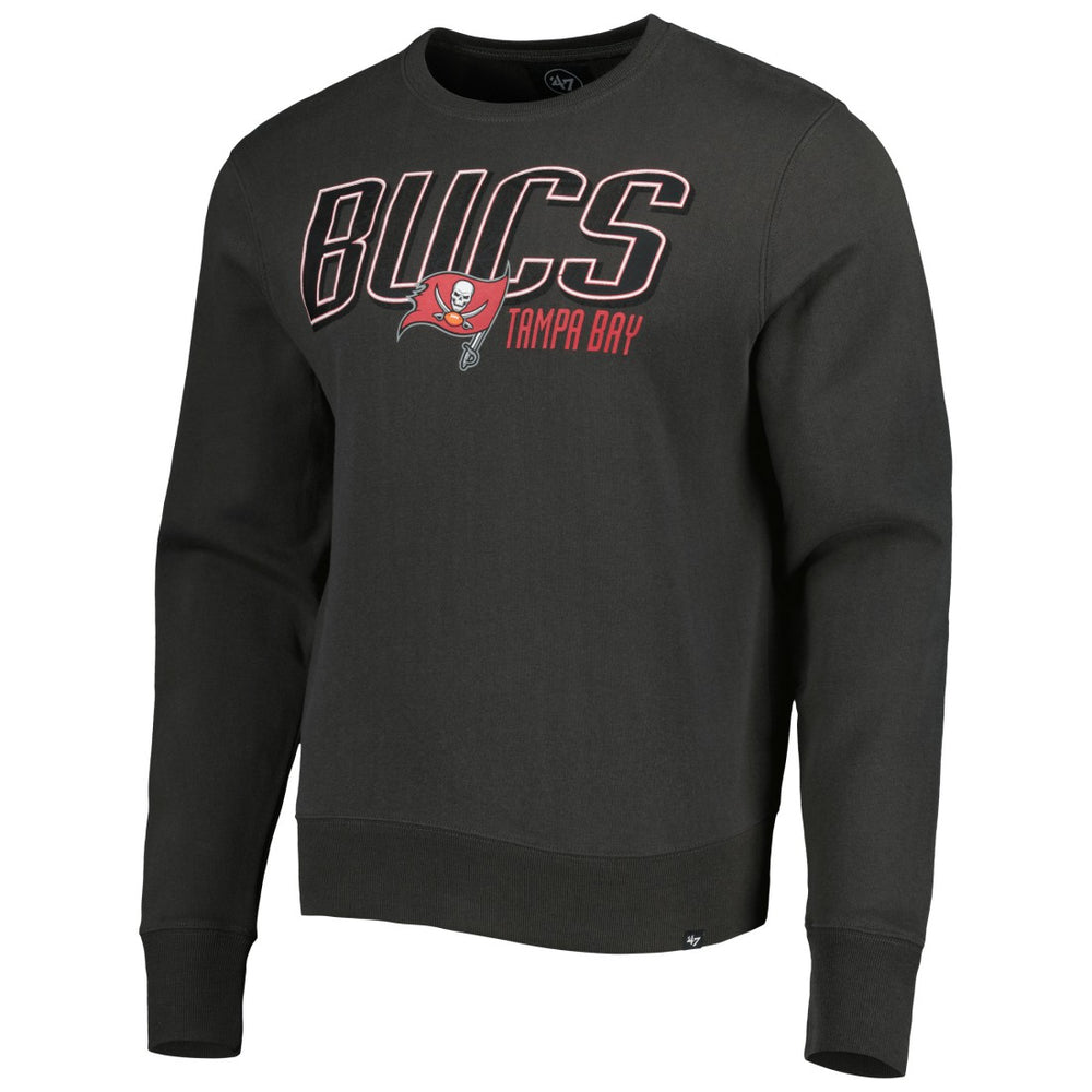 Tampa Bay Buccaneers '47 Locked In Headline Pullover Sweatshirt Charcoal | 47 brand