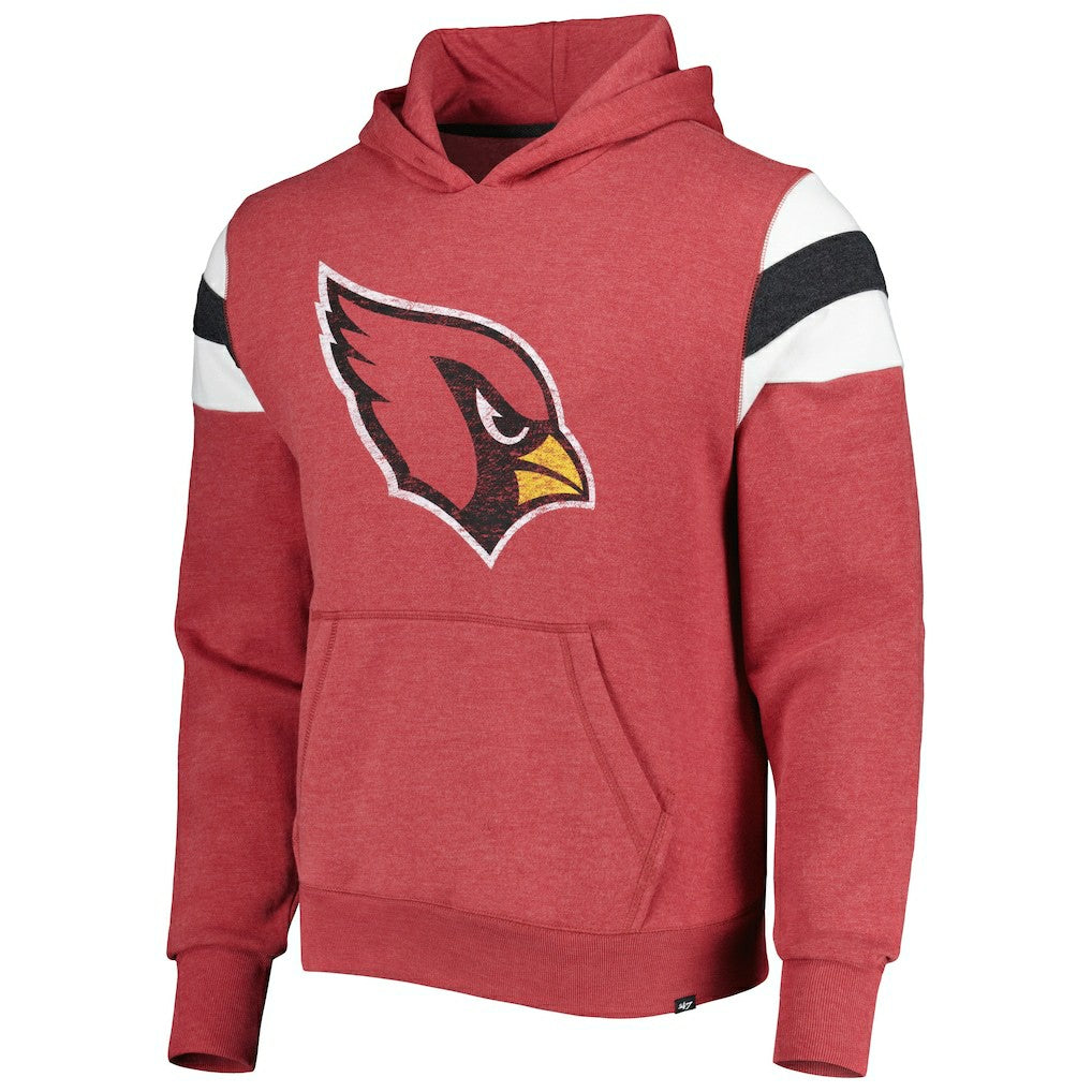 Arizona Cardinals '47 Premier Nico Pullover Hoodie Heathered Cardinal | 47 brand