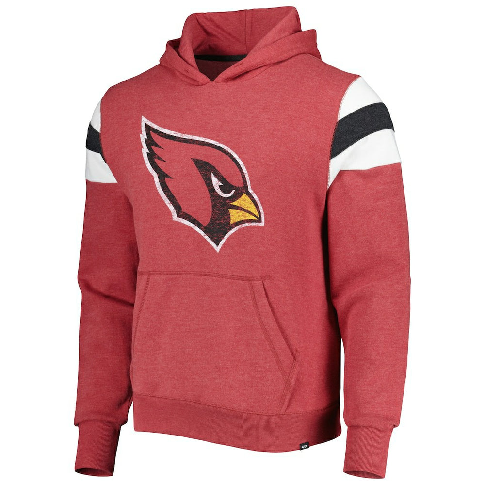 Arizona Cardinals '47 Premier Nico Pullover Hoodie Heathered Cardinal | 47 brand