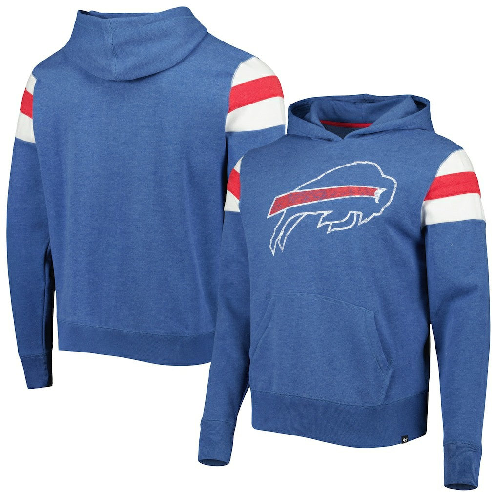 Buffalo Bills '47 Premier Nico Pullover Hoodie Heathered Royal | 47 brand