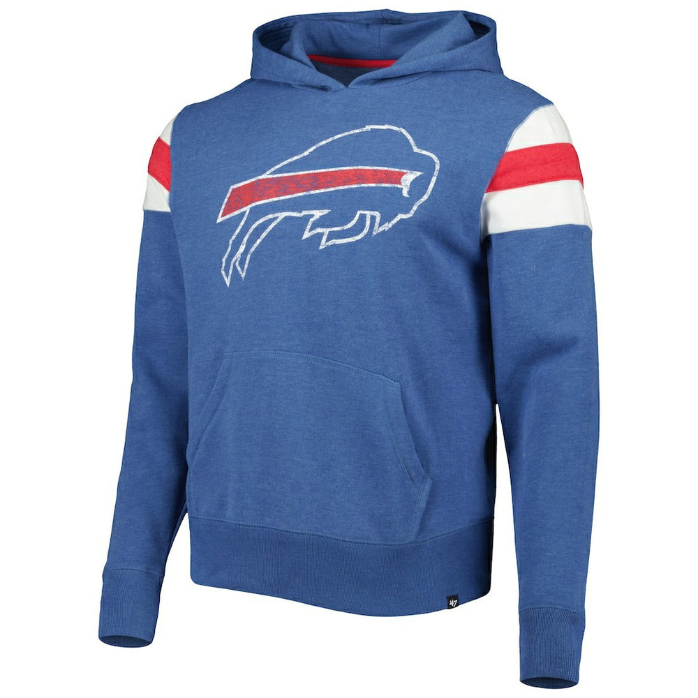 Buffalo Bills '47 Premier Nico Pullover Hoodie Heathered Royal | 47 brand