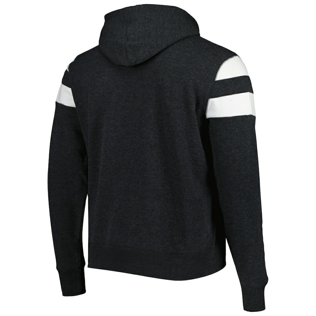 New Orleans Saints '47 Premier Nico Pullover Hoodie Heathered Black | 47 brand