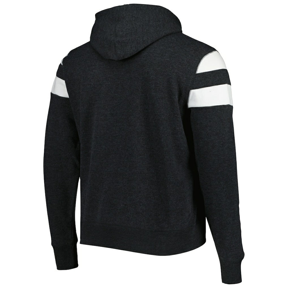 New Orleans Saints '47 Premier Nico Pullover Hoodie Heathered Black | 47 brand