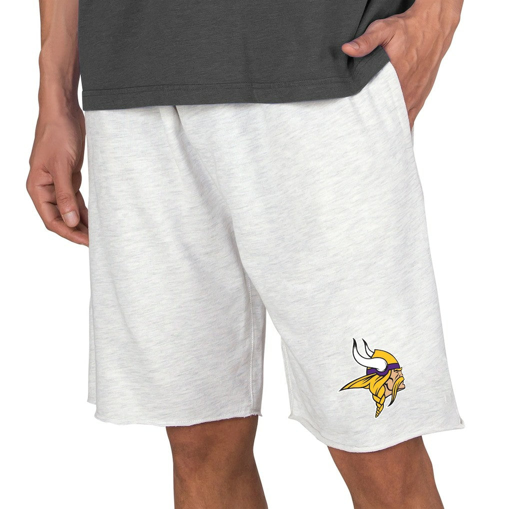 Minnesota Vikings Concepts Sport Mainstream Terry Shorts Oatmeal | NFL