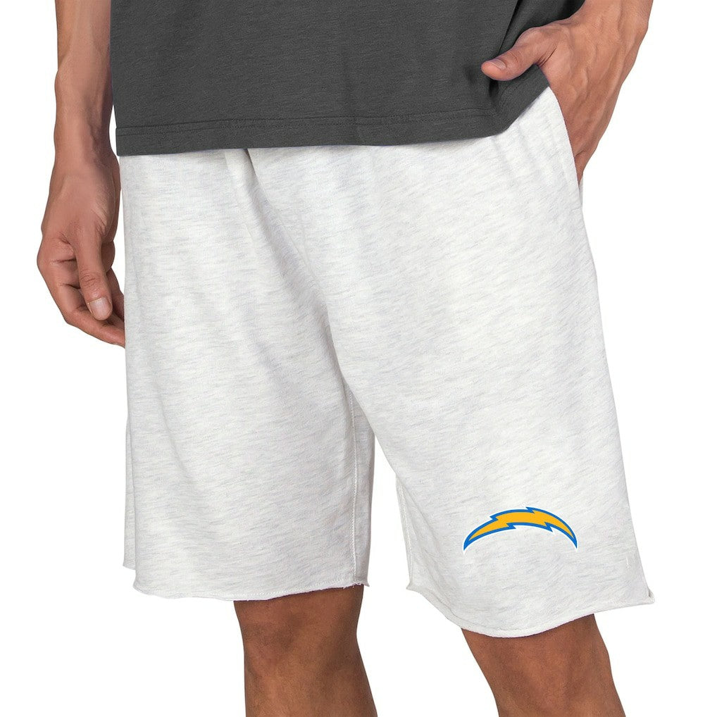 Los Angeles Chargers Concepts Sport Mainstream Terry Shorts Oatmeal | NFL