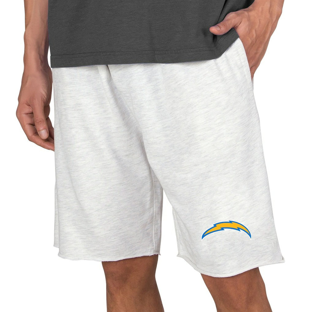 Los Angeles Chargers Concepts Sport Mainstream Terry Shorts Oatmeal | NFL