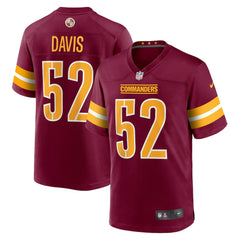 Jamin Davis Washington Commanders Player Game Jersey Burgundy | Nike for Sale