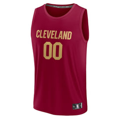 Cleveland Cavaliers Youth Fast Break Custom Jersey Maro- Icon Edition - NBA