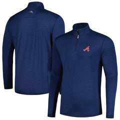 Atlanta Braves Tommy Bahama Delray IslandZone Half-Zip Top - MLB