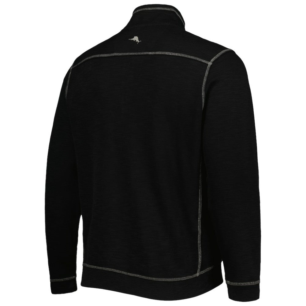 San Diego Padres Tommy Bahama Tobago Bay Tri-Blend Quarter-Zip Sweatshirt - MLB