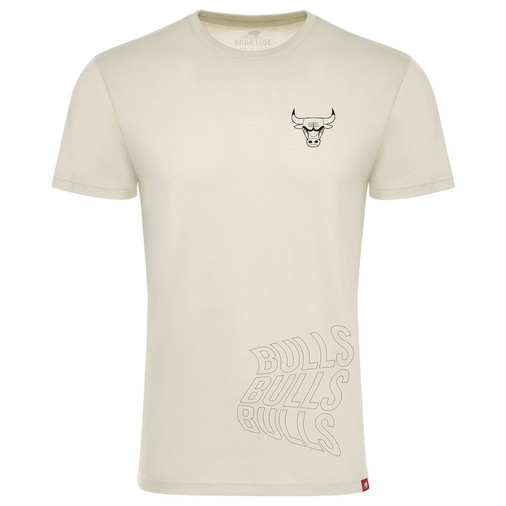Chicago Bulls Sportiqe Unisex 1966 Collection Comfy Tri-Blend T-Shirt Cream - NBA