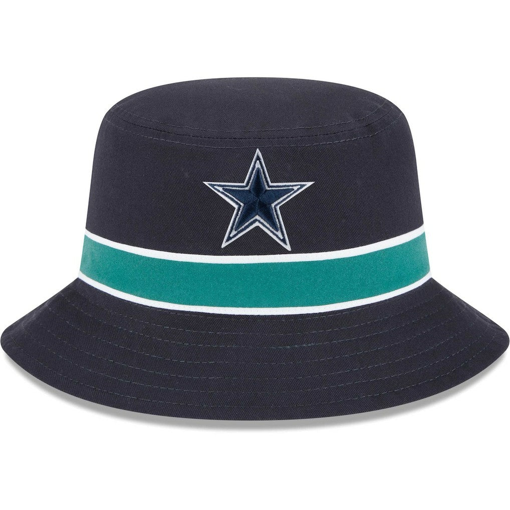 Dallas Cowboys New Era Reversible Bucket Hat Navy/Camo | NFL