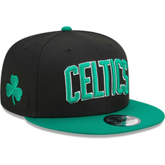 Boston Celtics Jersey Hook Statement Edition 9FIFTY Snapback Hat Black/Green - NBA