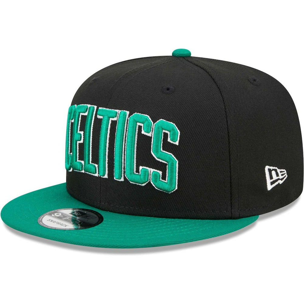 Boston Celtics Jersey Hook Statement Edition 9FIFTY Snapback Hat Black/Green - NBA