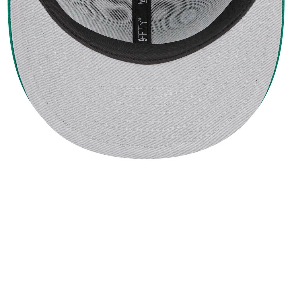 Boston Celtics Jersey Hook Statement Edition 9FIFTY Snapback Hat Black/Green - NBA