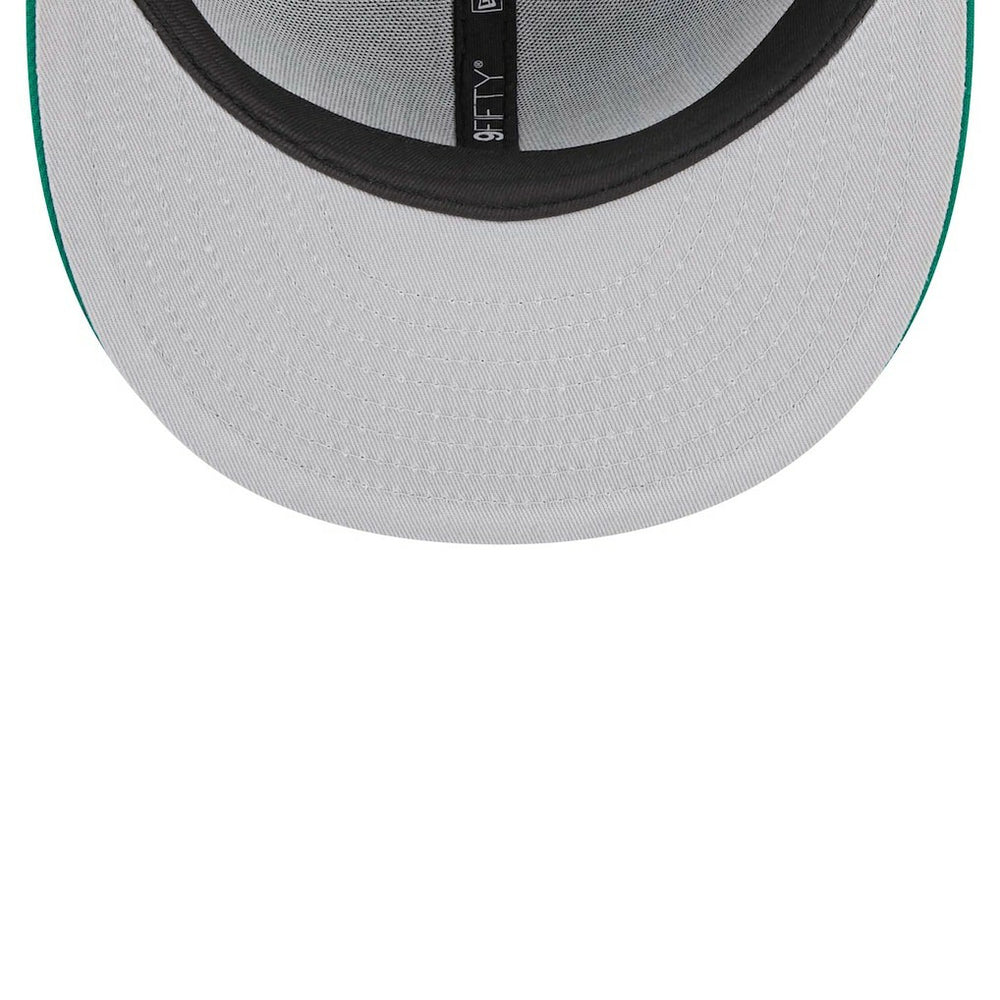 Boston Celtics Jersey Hook Statement Edition 9FIFTY Snapback Hat Black/Green - NBA