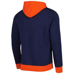 Chicago Bears Big Face 5.0 Pullover Hoodie Navy | Mitchell & Ness