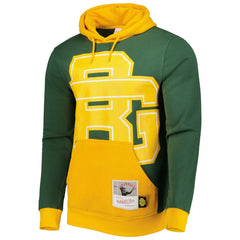 Green Bay Packers Big Face 5.0 Pullover Hoodie Green | Mitchell & Ness