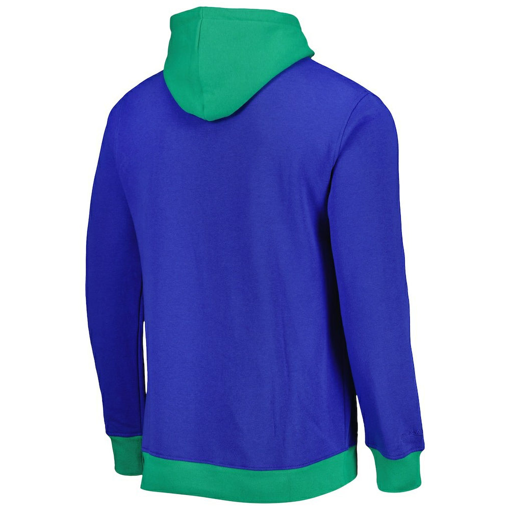Seattle Seahawks Big Face 5.0 Pullover Hoodie Royal | Mitchell & Ness