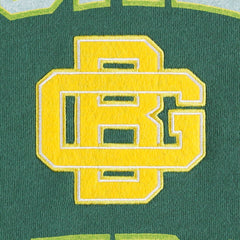Green Bay Packers Washed Short Sleeve Pullover Hoodie Green | Mitchell & Ness