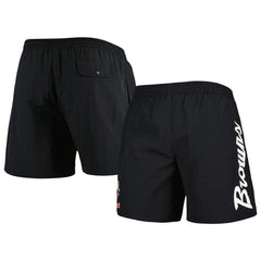 Cleveland Browns Team Essentials Nylon Shorts Black | Mitchell & Ness