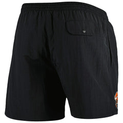 Cleveland Browns Team Essentials Nylon Shorts Black | Mitchell & Ness