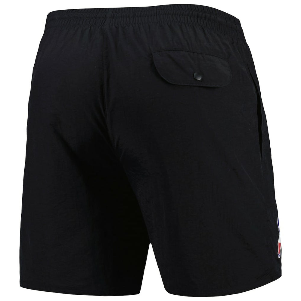 New England Patriots Team Essentials Nylon Shorts Black | Mitchell & Ness