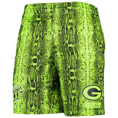 Green Bay Packers New Era Summer Pop Shorts Neon Green | NFL