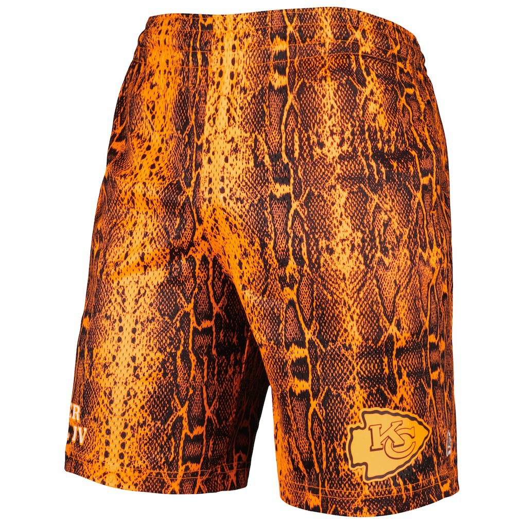 Kansas City Chiefs New Era Summer Pop Shorts Orange | NFL