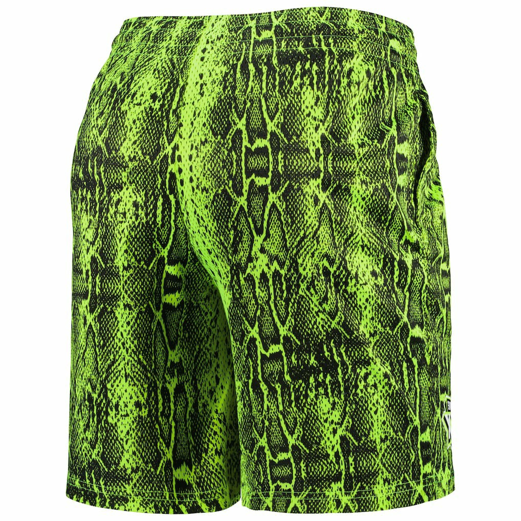 New England Patriots New Era Summer Pop Shorts Neon Green | NFL