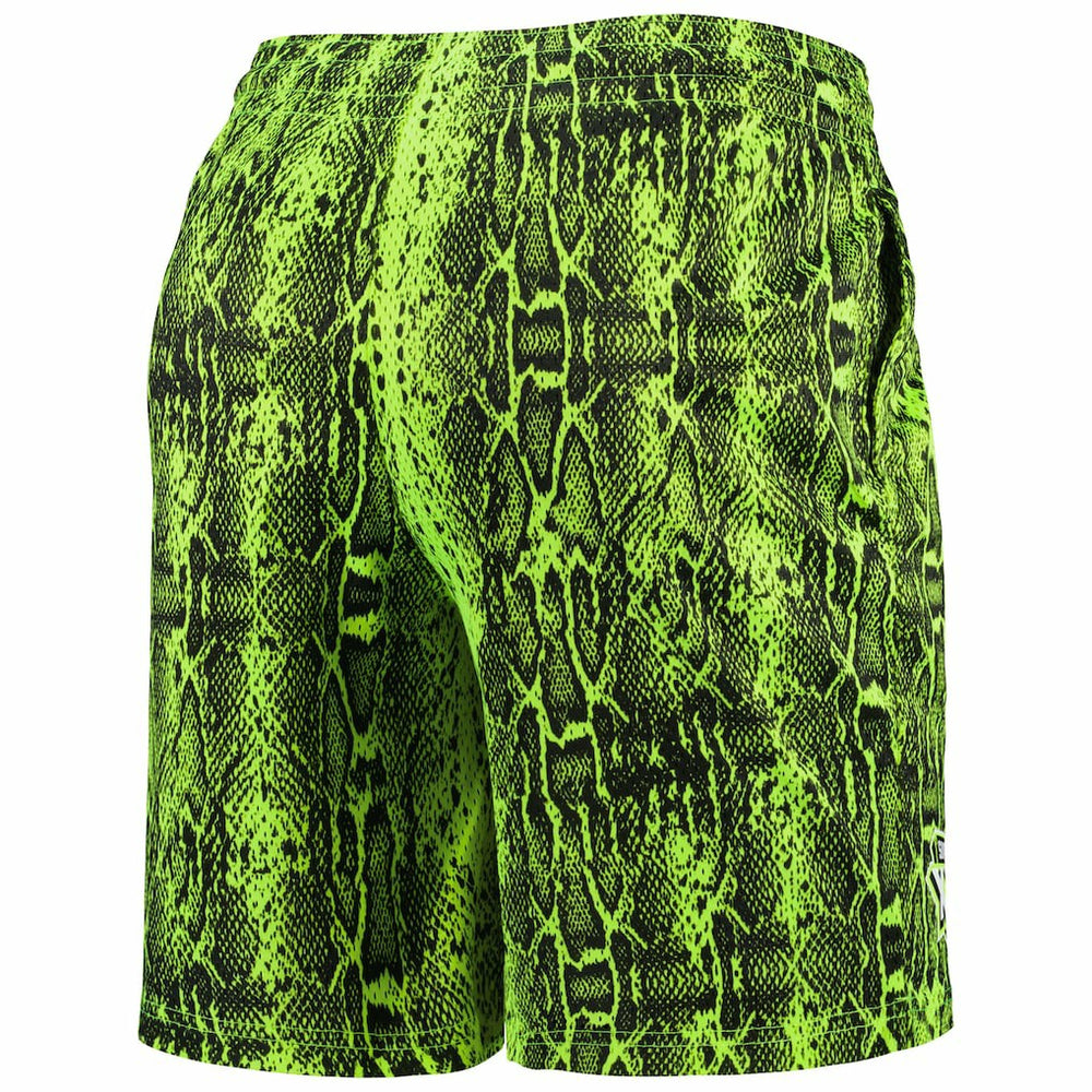 New England Patriots New Era Summer Pop Shorts Neon Green | NFL
