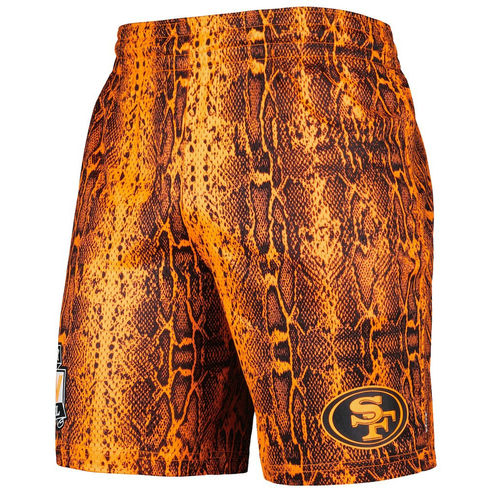 San Francisco 49ers New Era Summer Pop Shorts Orange | NFL