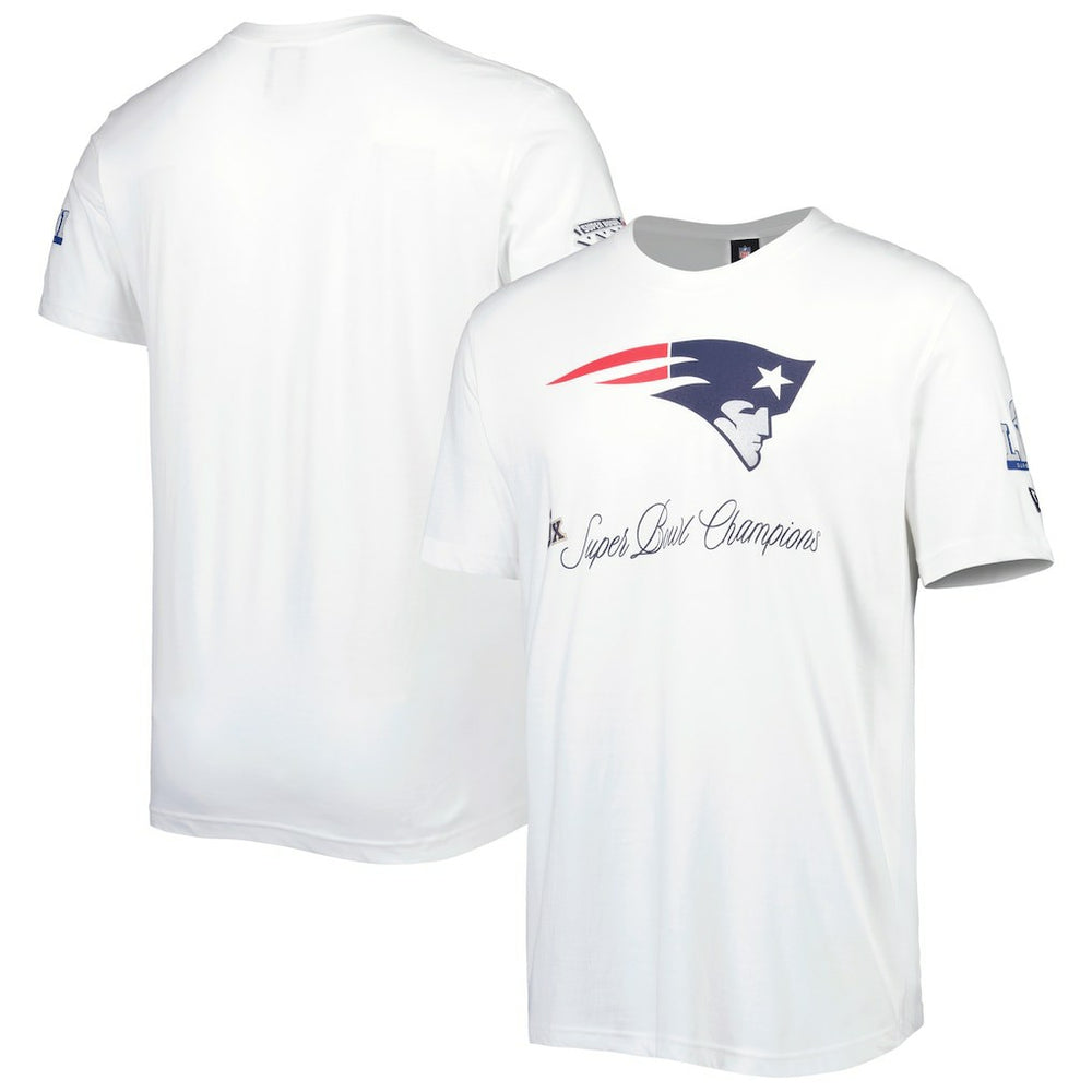 New England Patriots New Era Historic Champs T-Shirt White | NFL