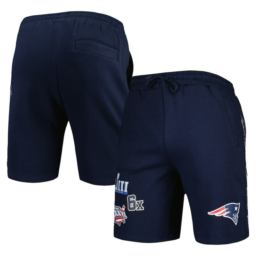 New England Patriots New Era Historic Champs Shorts Navy | NFL