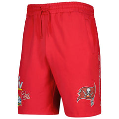 Tampa Bay Buccaneers New Era Historic Champs Shorts Red | NFL