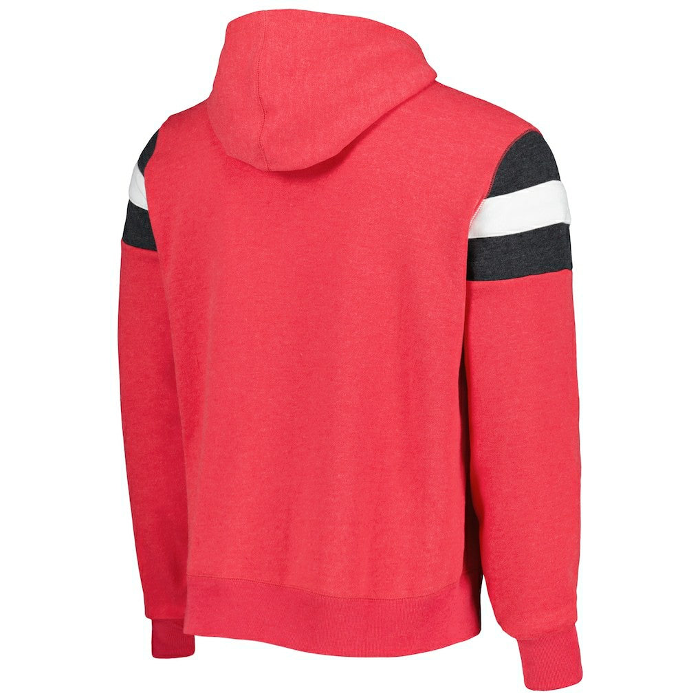 San Francisco 49ers '47 Legacy Premier Nico Pullover Hoodie Scarlet | 47 brand
