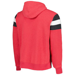 San Francisco 49ers '47 Legacy Premier Nico Pullover Hoodie Scarlet | 47 brand
