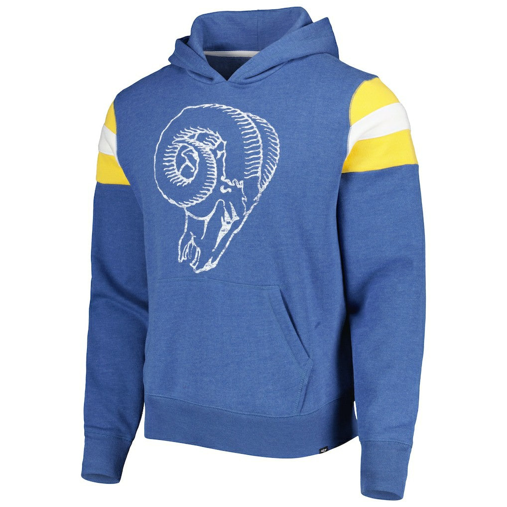 Los Angeles Rams '47 Legacy Premier Nico Pullover Hoodie Royal | 47 brand