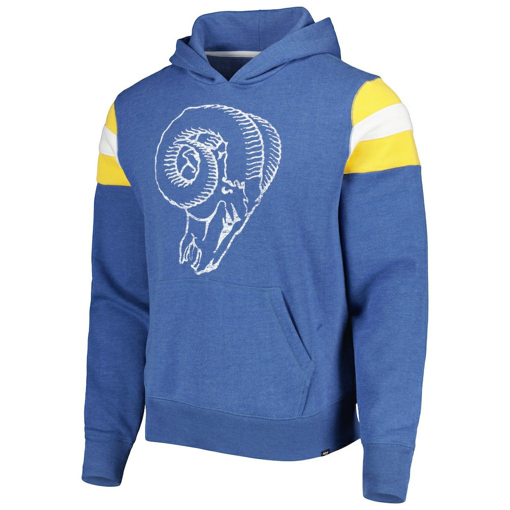 Los Angeles Rams '47 Legacy Premier Nico Pullover Hoodie Royal | 47 brand