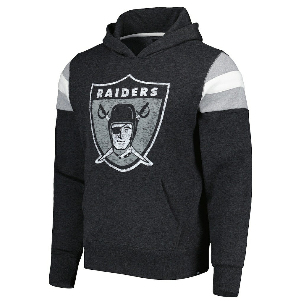 Las Vegas Raiders '47 Legacy Premier Nico Pullover Hoodie Black | 47 brand