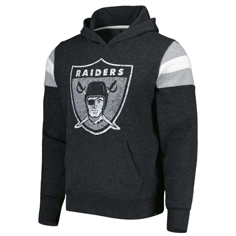 Las Vegas Raiders '47 Legacy Premier Nico Pullover Hoodie Black | 47 brand