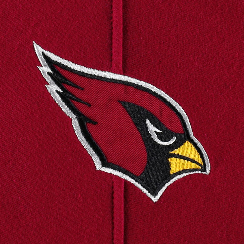 Arizona Cardinals '47 Gridiron Lace-Up Pullover Hoodie Heather Gray | 47 brand