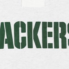 Green Bay Packers '47 Gridiron Lace-Up Pullover Hoodie Heather Gray | 47 brand
