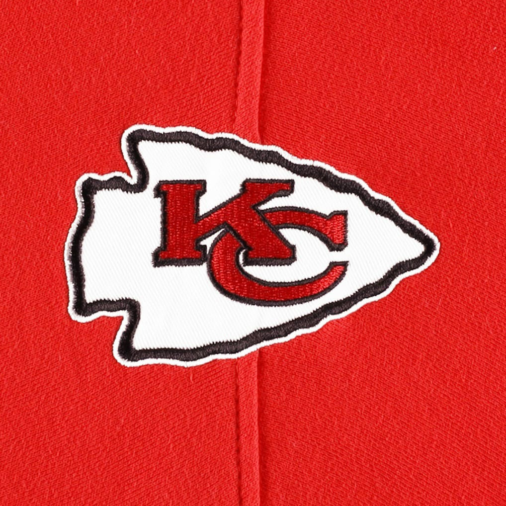 Kansas City Chiefs '47 Gridiron Lace-Up Pullover Hoodie Heather Gray | 47 brand