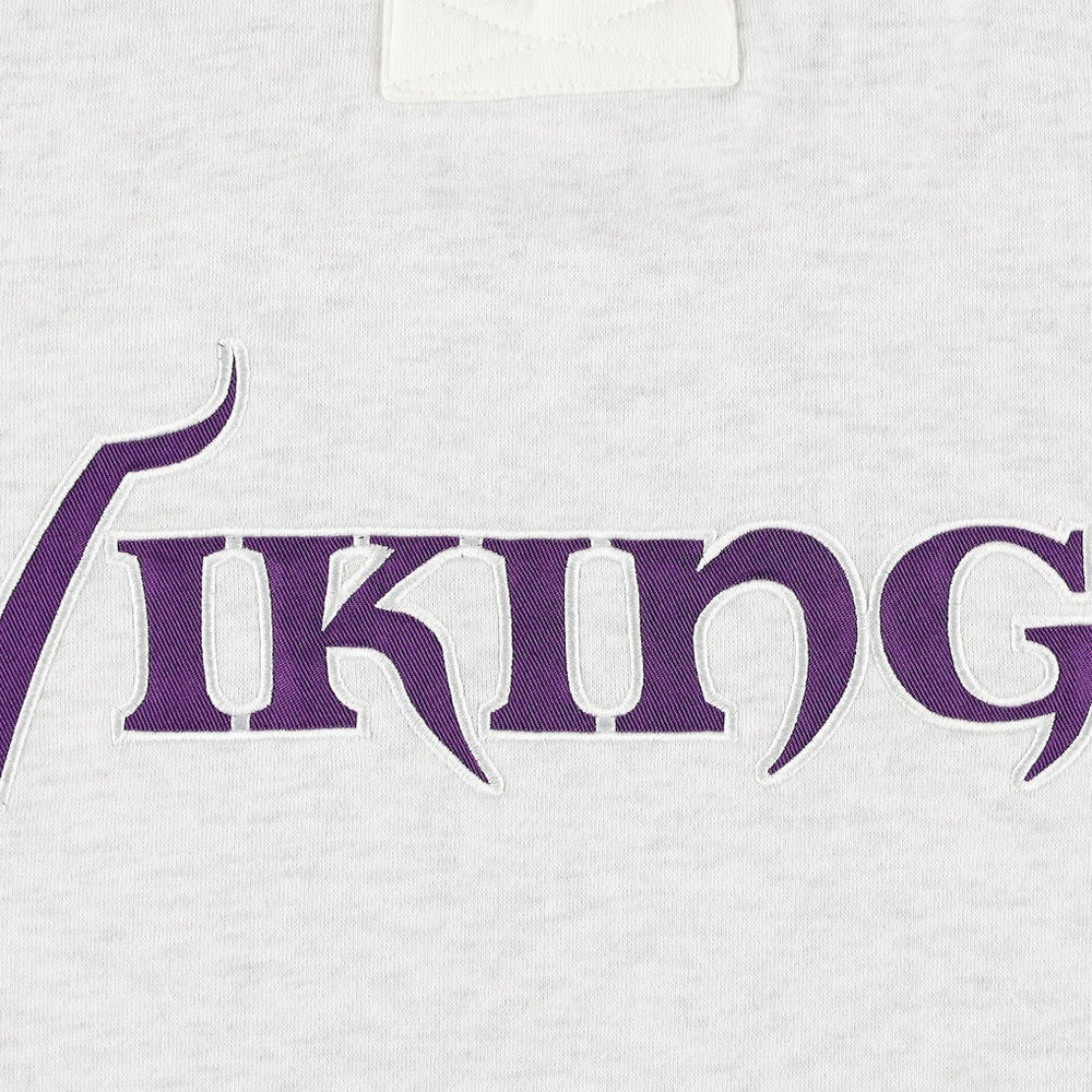 Minnesota Vikings '47 Gridiron Lace-Up Pullover Hoodie Heather Gray | 47 brand